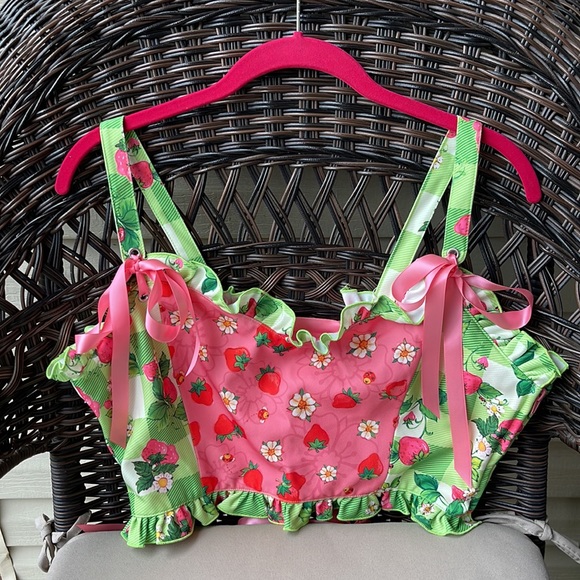 Dolls Kill Tops Dolls Kill X Strawberry Shortcake Its A Berry World